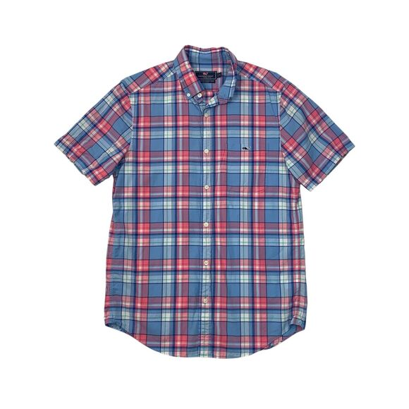 Vineyard Vines Other - Vineyard Vines Shirt Mens S Small Classic Fit Tucker Plaid Button Down Cotton